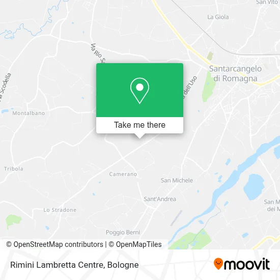Rimini Lambretta Centre map