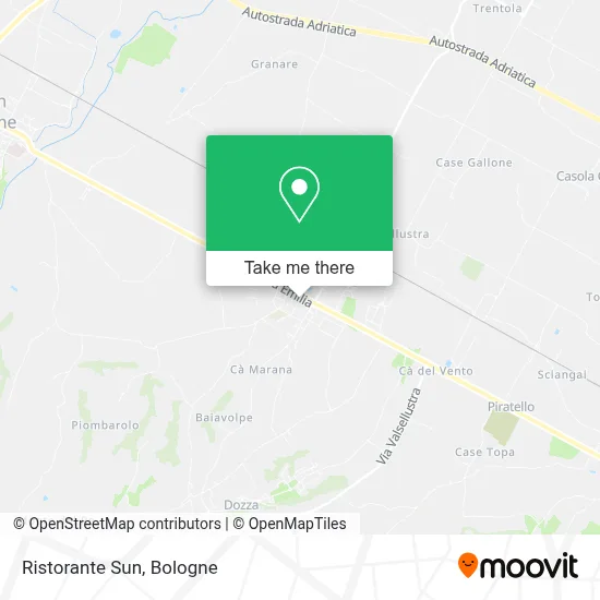 Ristorante Sun map