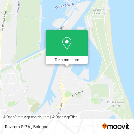 Ravimm S.P.A. map