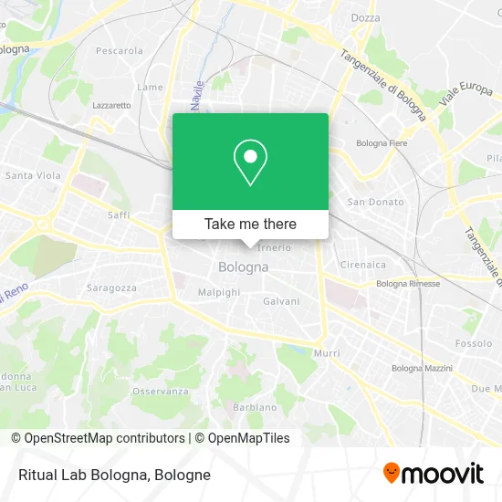 Ritual Lab Bologna map