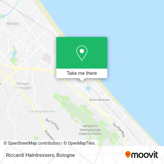 Riccardi Hairdressers map