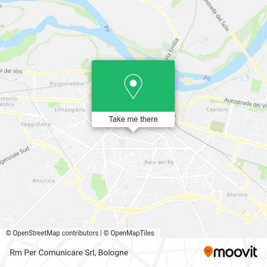 Rm Per Comunicare Srl map