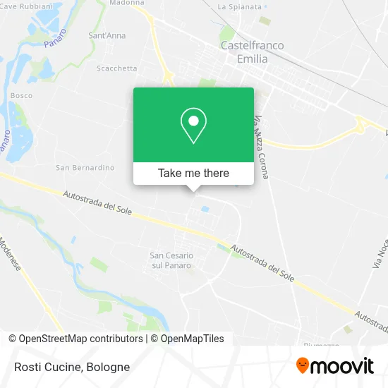 Rosti Cucine map