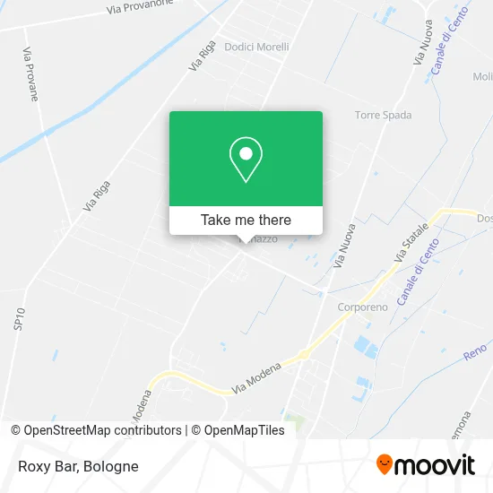 Roxy Bar map