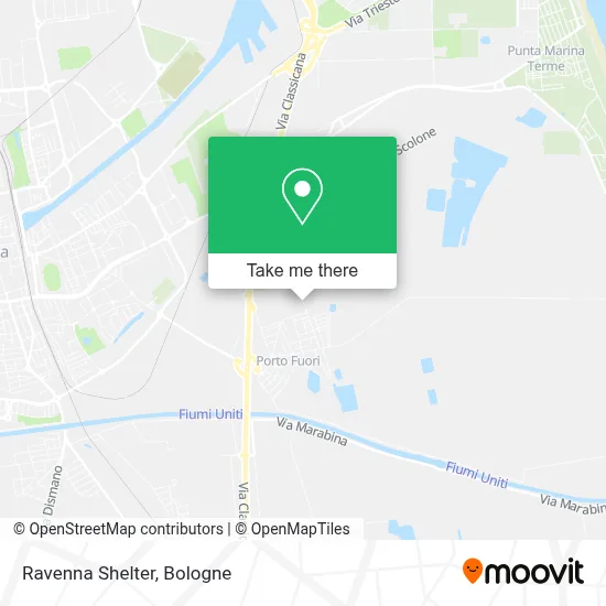 Ravenna Shelter map