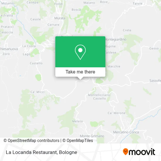 La Locanda Restaurant map