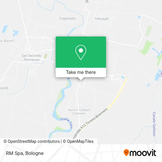 RM Spa map