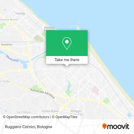 Ruggiero Cornici map