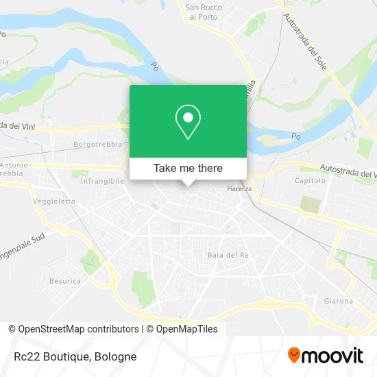 Rc22 Boutique map