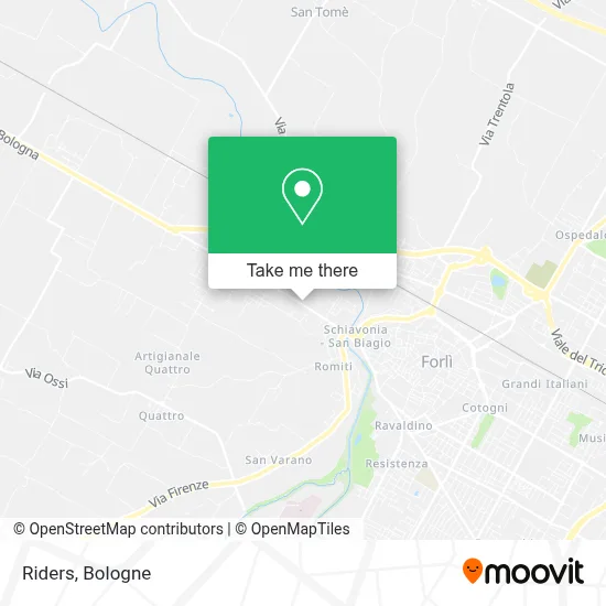 Riders map