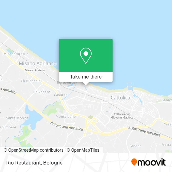 Rio Restaurant map