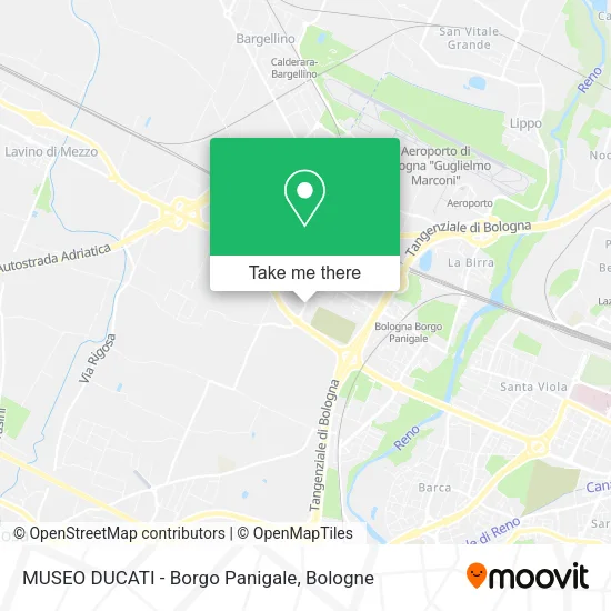 MUSEO DUCATI - Borgo Panigale map
