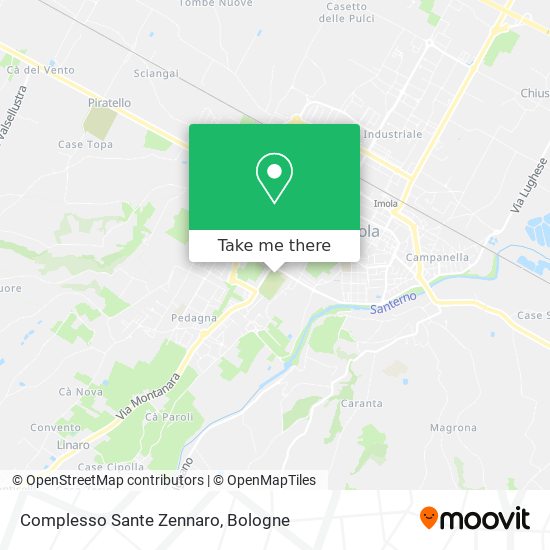 Complesso Sante Zennaro map
