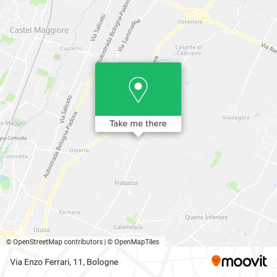Via Enzo Ferrari, 11 map
