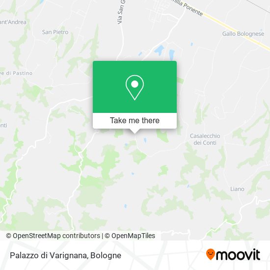 Palazzo di Varignana map