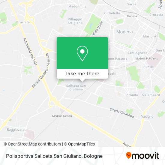 Polisportiva Saliceta San Giuliano map
