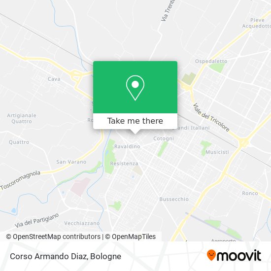 Corso Armando Diaz map