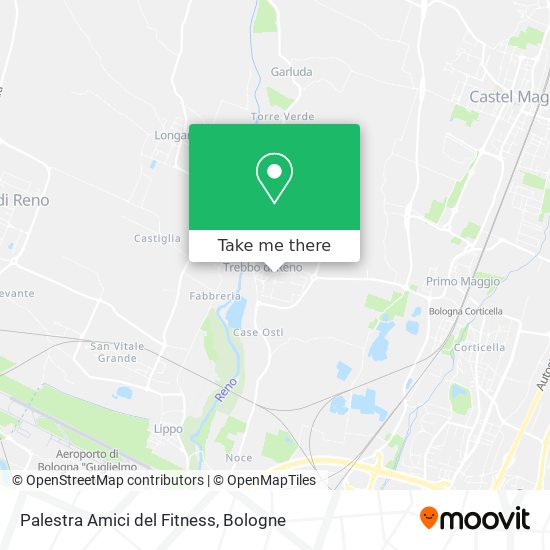 Palestra Amici del Fitness map