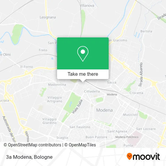 3a Modena map