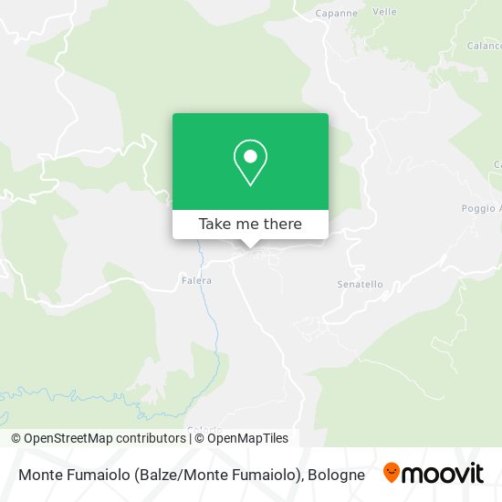 Monte Fumaiolo (Balze / Monte Fumaiolo) map