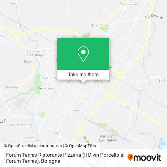 Forum Tennis Ristorante Pizzeria (Il Divin Porcello al Forum Tennis) map