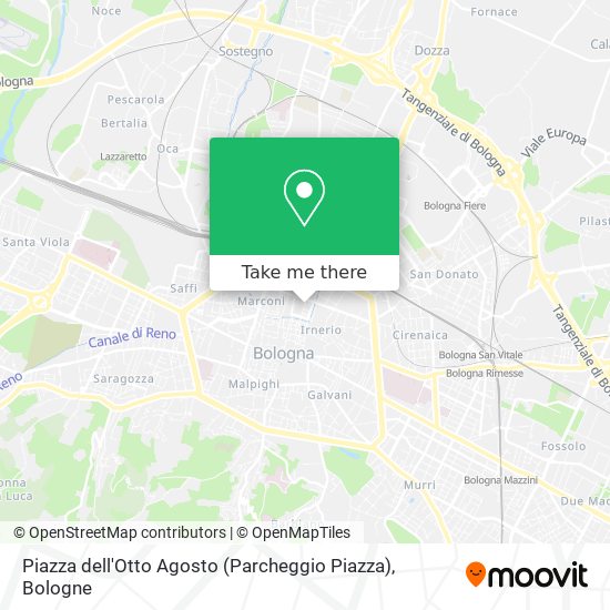 Piazza dell'Otto Agosto (Parcheggio Piazza) map