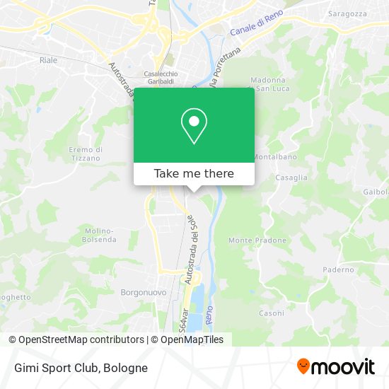 Gimi Sport Club map