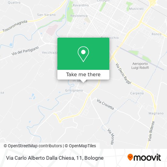 Via Carlo Alberto Dalla Chiesa, 11 map