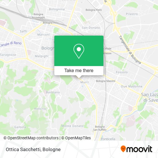 Ottica Sacchetti map