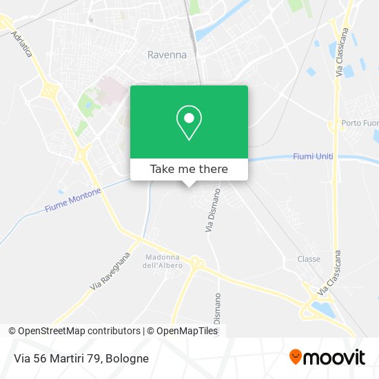 Via 56 Martiri 79 map