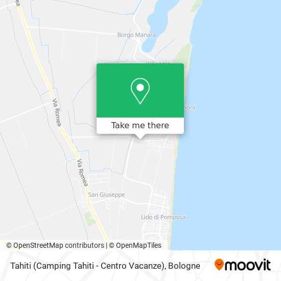 Tahiti (Camping Tahiti - Centro Vacanze) map