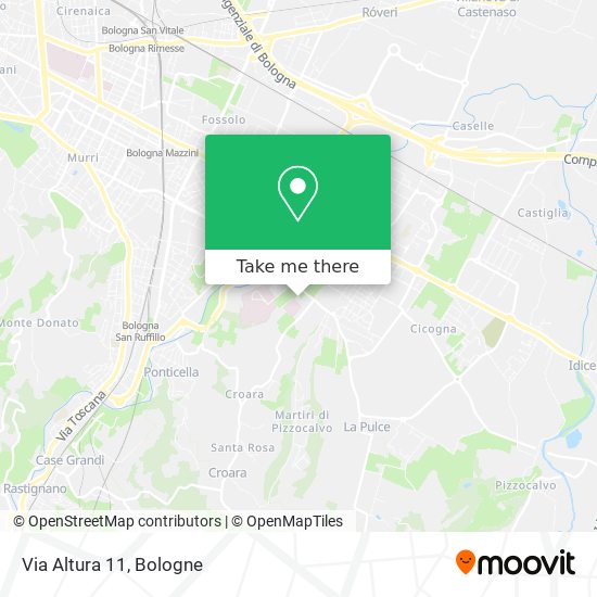 Via Altura  11 map