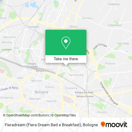 Fieradream (Fiera Dream Bed e Breakfast) map