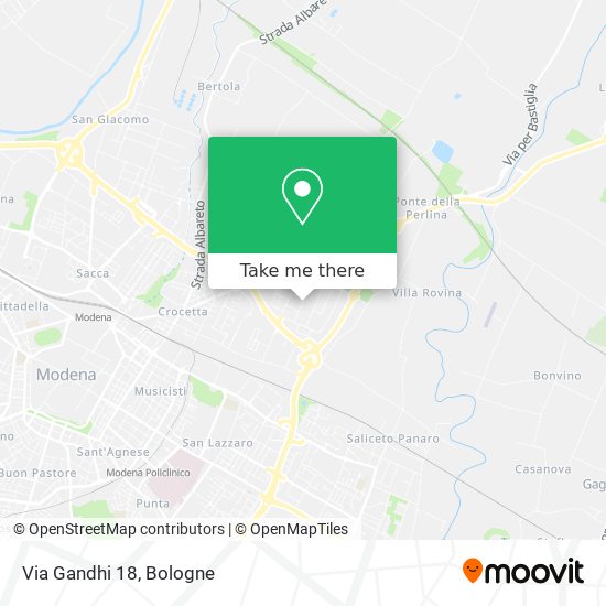 Via Gandhi 18 map