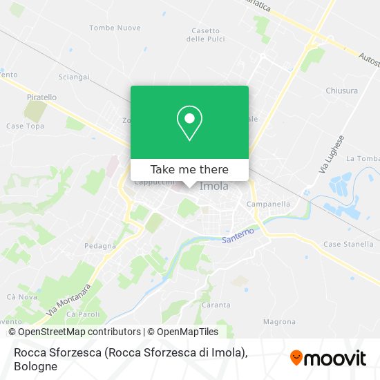 Rocca Sforzesca (Rocca Sforzesca di Imola) map