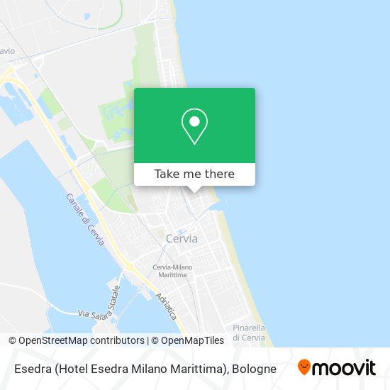 Esedra (Hotel Esedra Milano Marittima) map