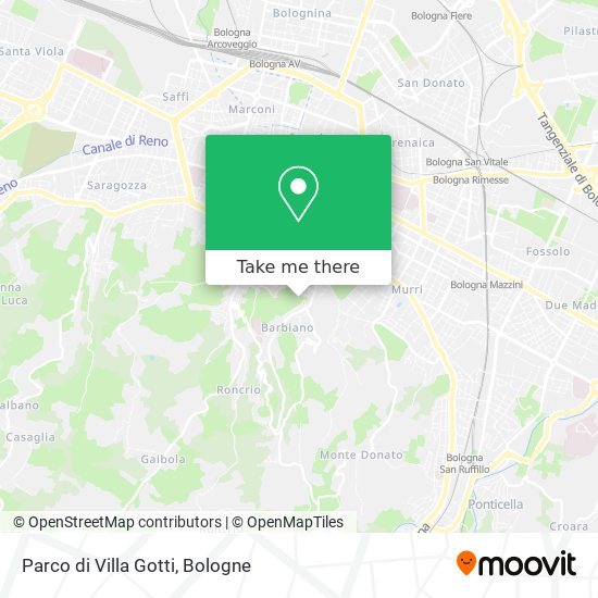 Parco di Villa Gotti map