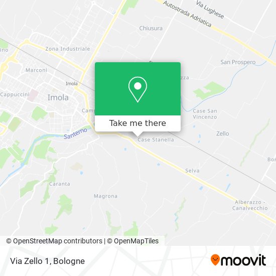 Via Zello 1 map