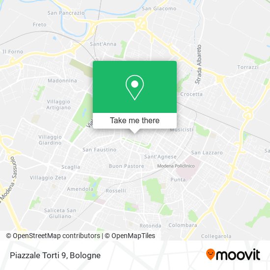 Piazzale Torti  9 map