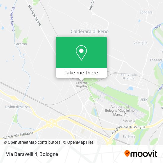 Via Baravelli 4 map