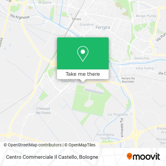 Centro Commerciale Il Castello map
