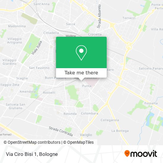 Via Ciro Bisi 1 map