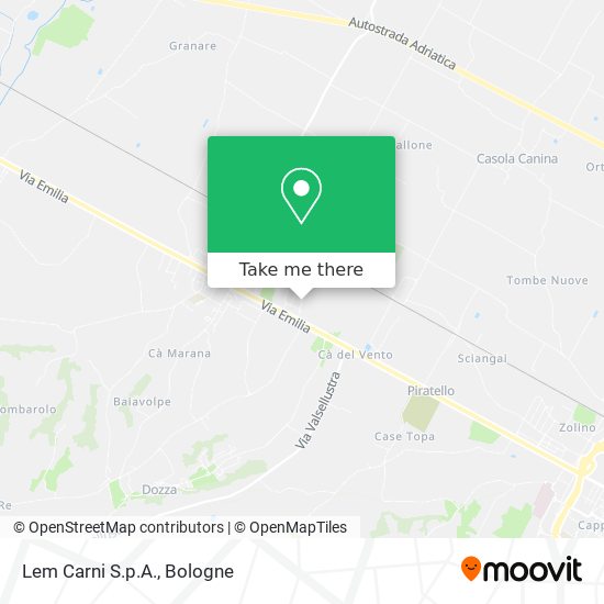 Lem Carni S.p.A. map
