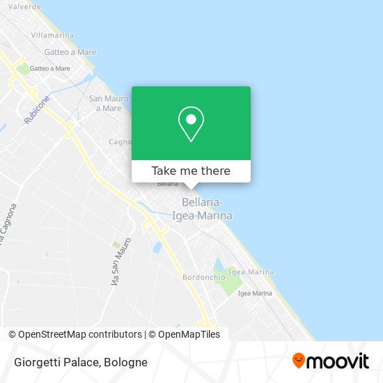 Giorgetti Palace map