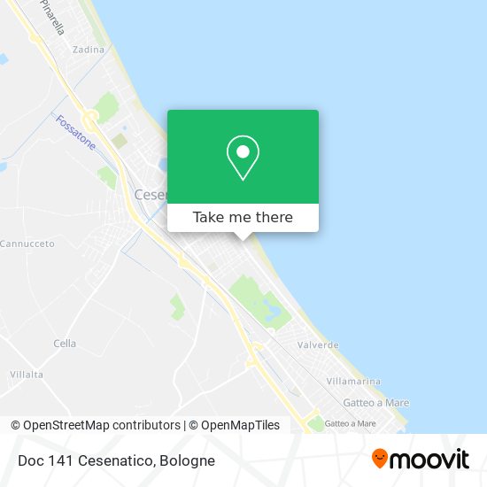 Doc 141 Cesenatico map