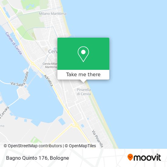 Bagno Quinto 176 map