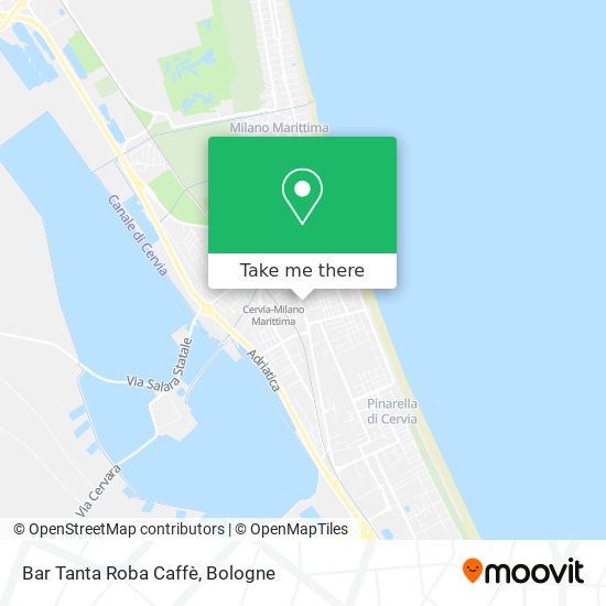 Bar Tanta Roba Caffè map