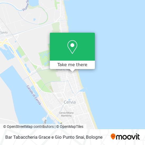 Bar Tabaccheria Grace e Gio Punto Snai map
