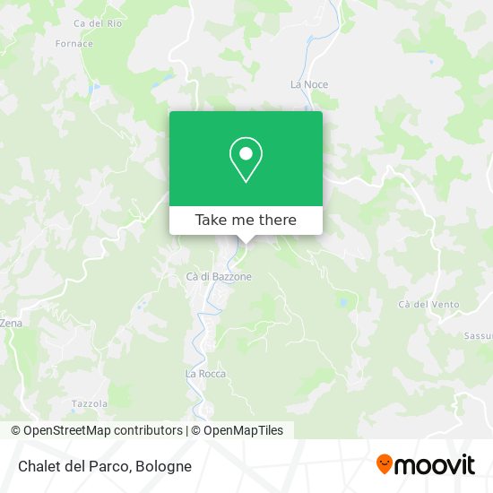 Chalet del Parco map