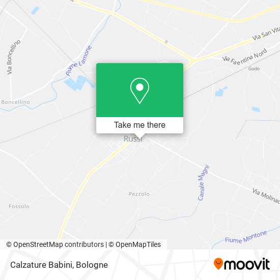 Calzature Babini map